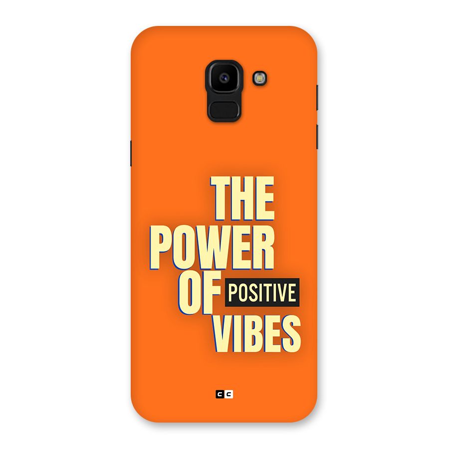 Upbeat Vibes Back Case for Galaxy J6