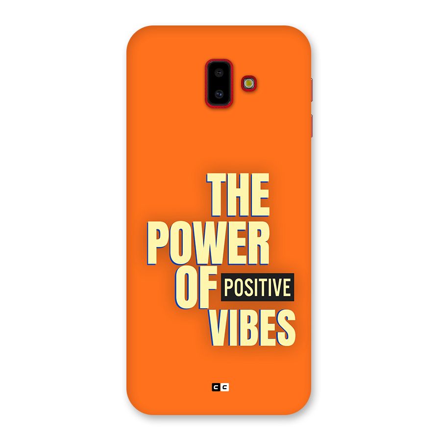 Upbeat Vibes Back Case for Galaxy J6 Plus