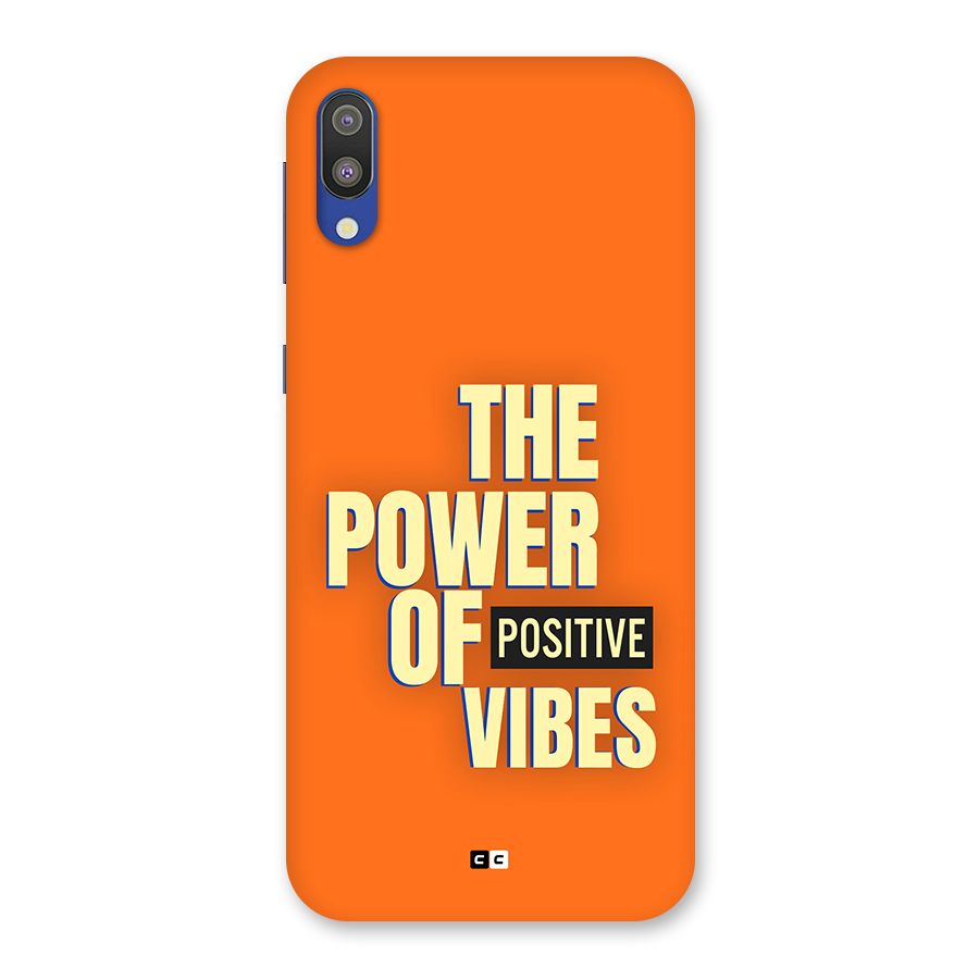 Upbeat Vibes Back Case for Galaxy M10