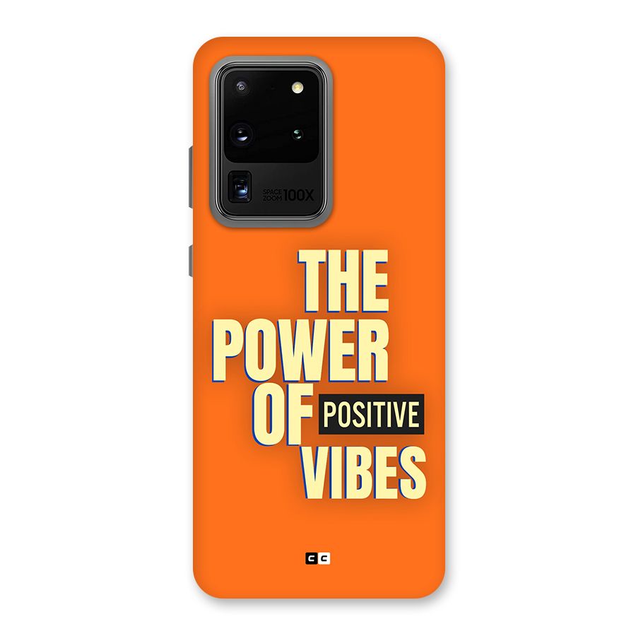 Upbeat Vibes Back Case for Galaxy S20 Ultra