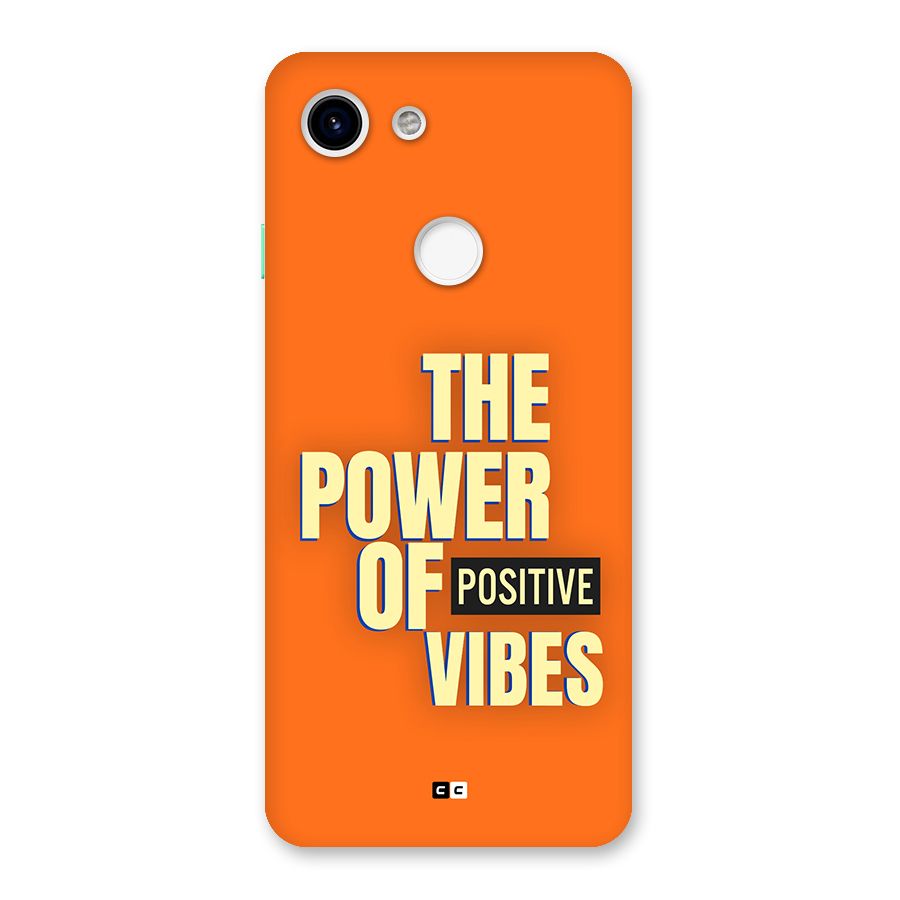 Upbeat Vibes Back Case for Google Pixel 3