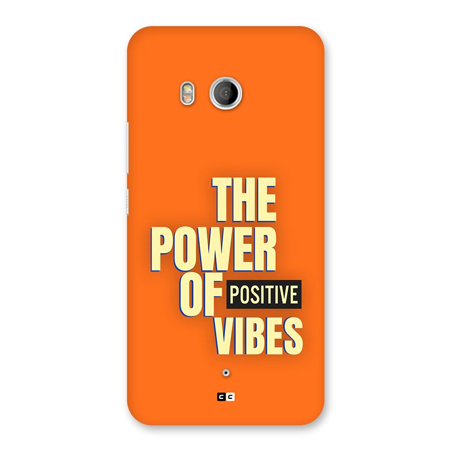 Upbeat Vibes Back Case for HTC U11