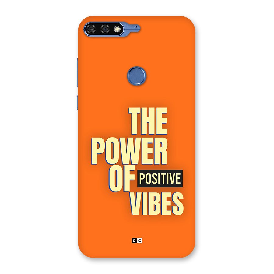 Upbeat Vibes Back Case for Honor 7C