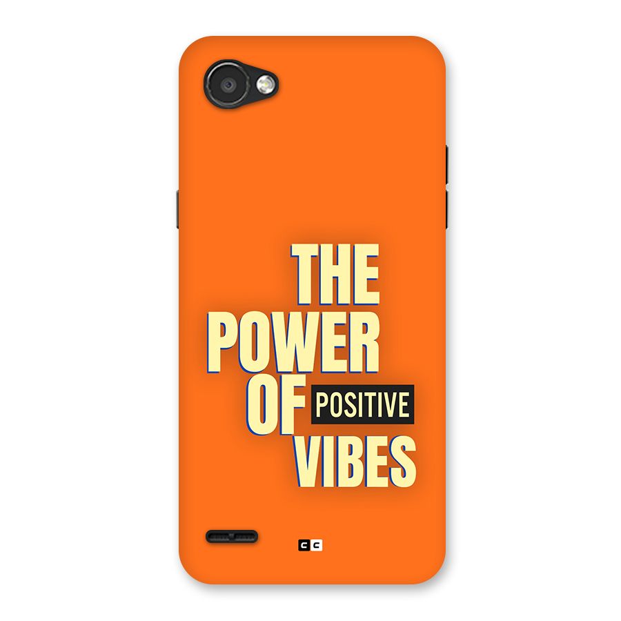 Upbeat Vibes Back Case for LG Q6