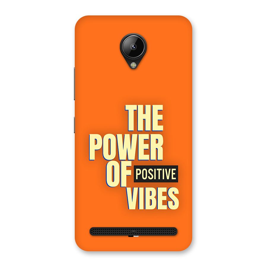 Upbeat Vibes Back Case for Lenovo C2