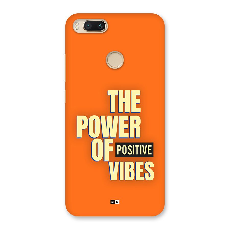 Upbeat Vibes Back Case for Mi A1
