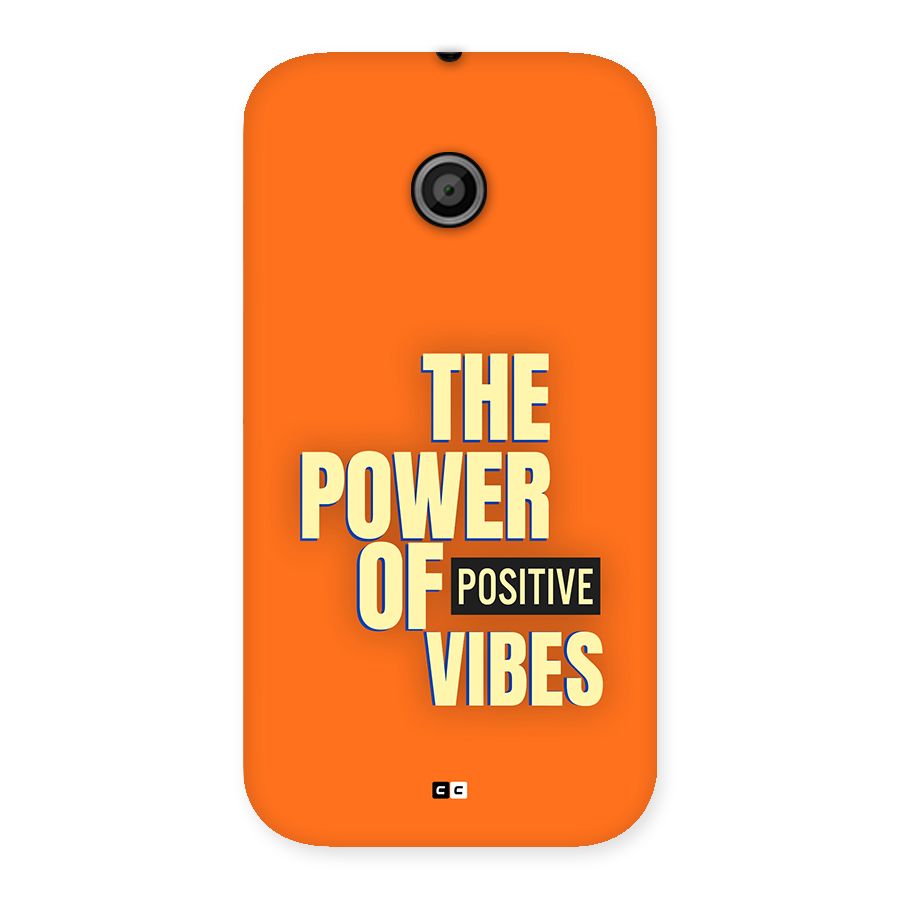 Upbeat Vibes Back Case for Moto E