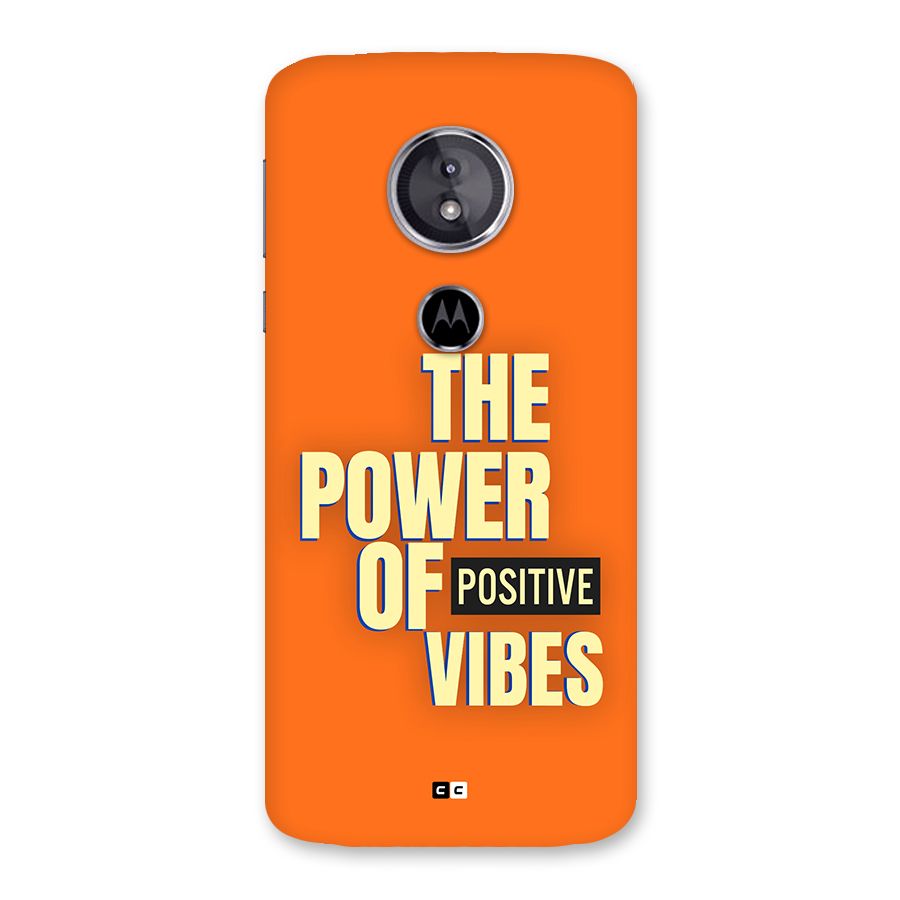 Upbeat Vibes Back Case for Moto E5
