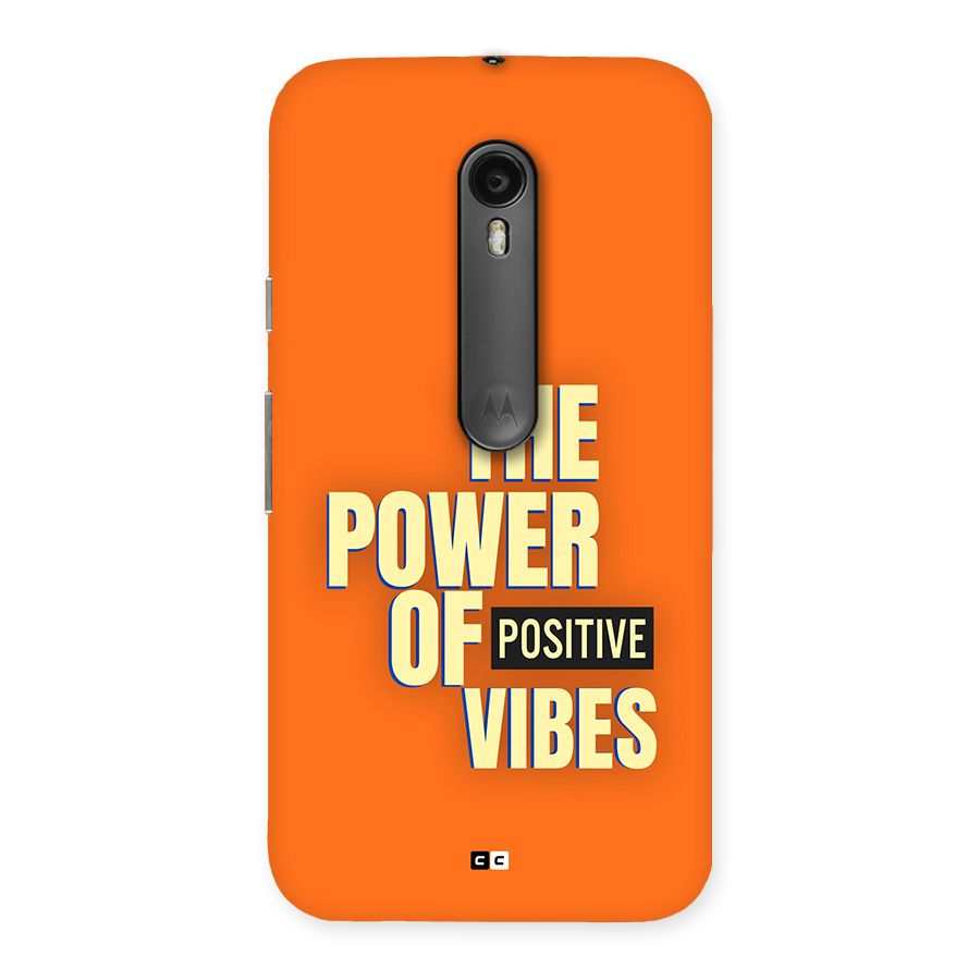 Upbeat Vibes Back Case for Moto G3