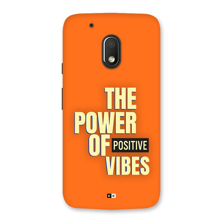 Upbeat Vibes Back Case for Moto G4 Play