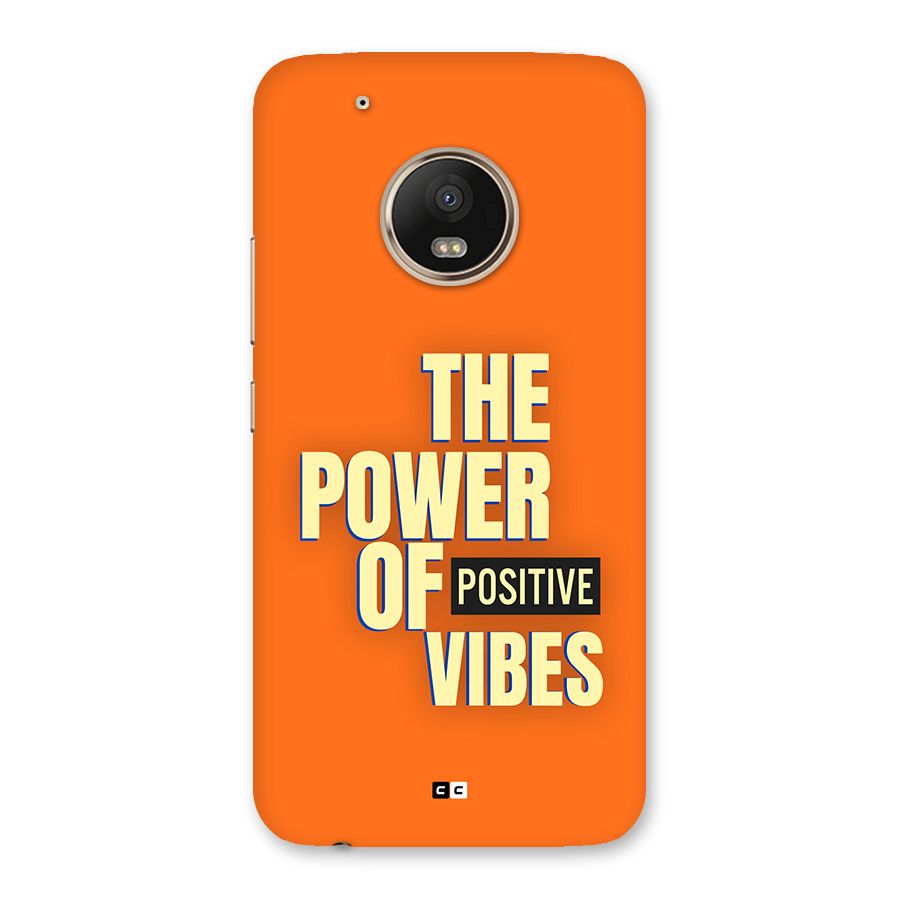 Upbeat Vibes Back Case for Moto G5 Plus