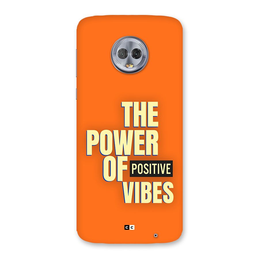 Upbeat Vibes Back Case for Moto G6 Plus