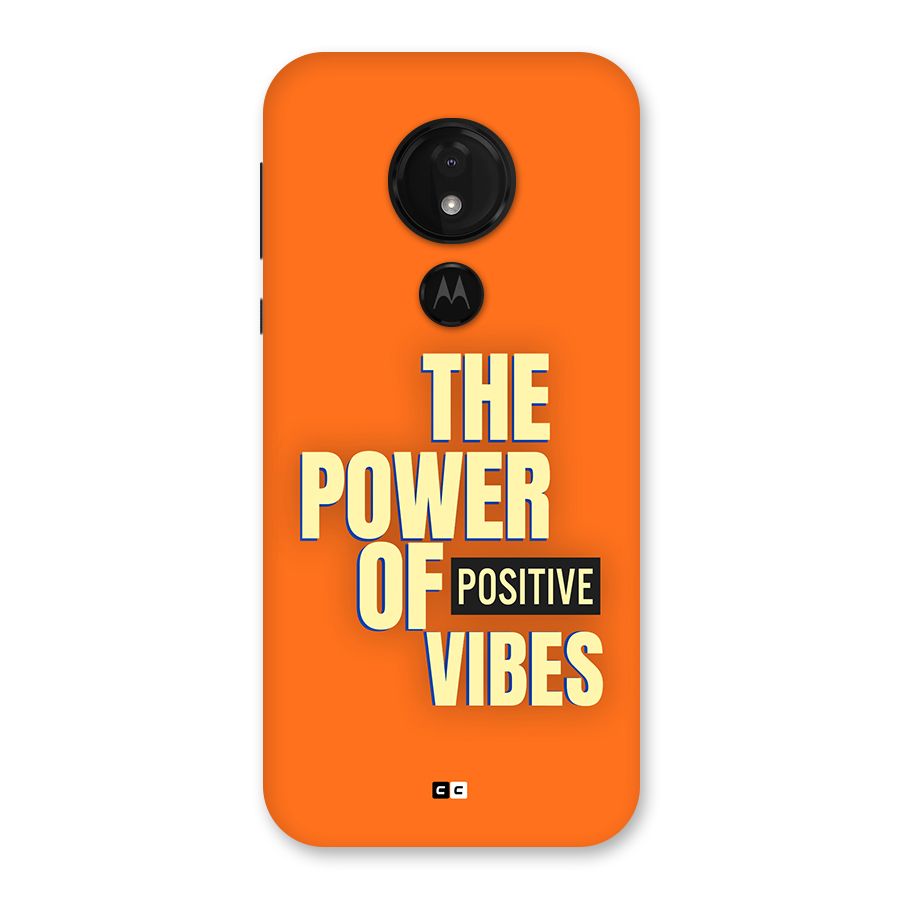 Upbeat Vibes Back Case for Moto G7 Power