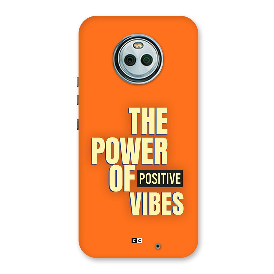 Upbeat Vibes Back Case for Moto X4
