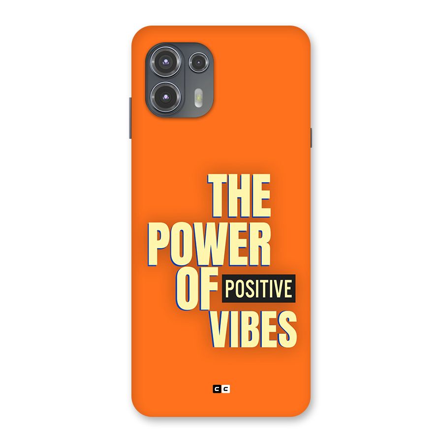 Upbeat Vibes Back Case for Motorola Edge 20 Fusion
