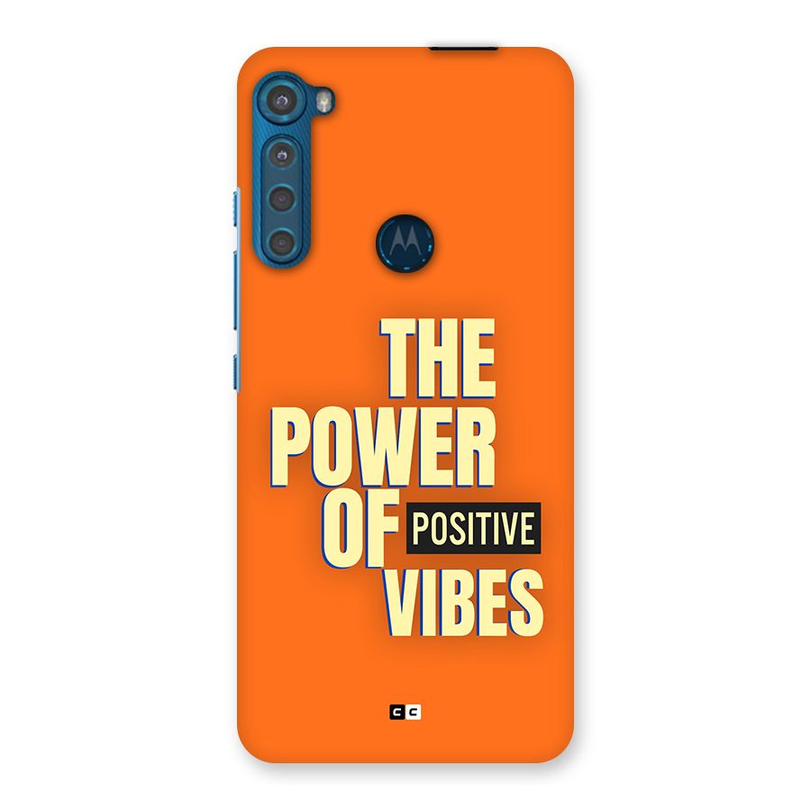 Upbeat Vibes Back Case for Motorola One Fusion Plus