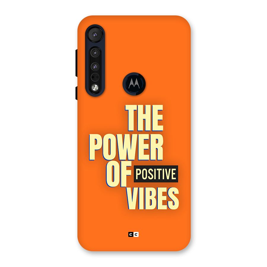 Upbeat Vibes Back Case for Motorola One Macro