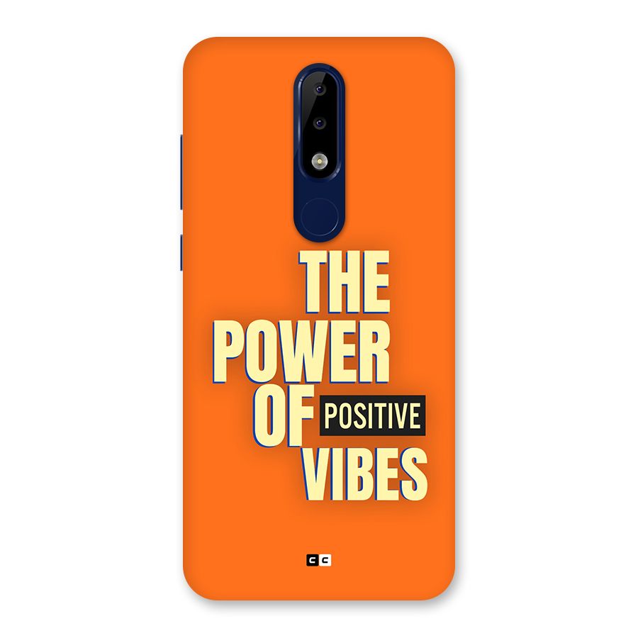 Upbeat Vibes Back Case for Nokia 5.1 Plus