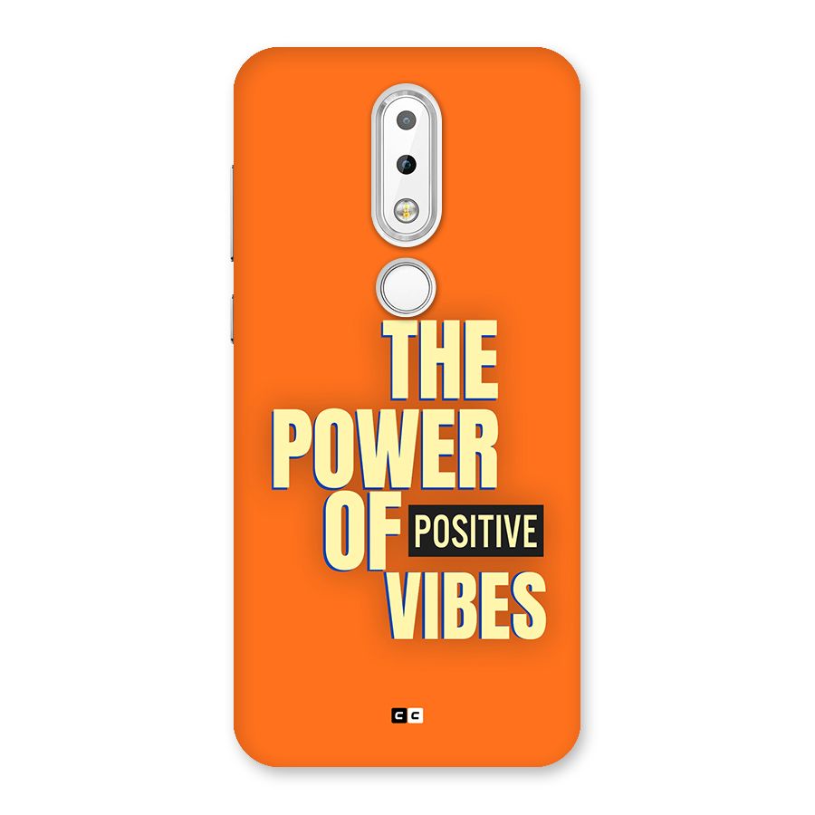 Upbeat Vibes Back Case for Nokia 6.1 Plus