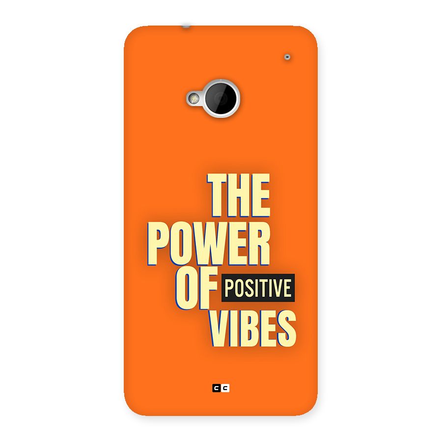 Upbeat Vibes Back Case for One M7 (Single Sim)