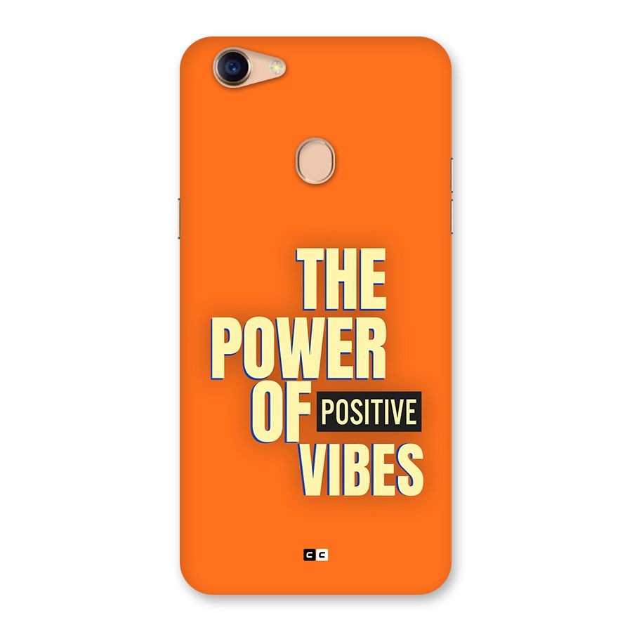 Upbeat Vibes Back Case for Oppo F5