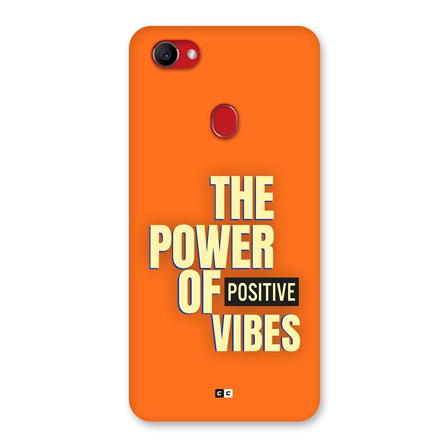 Upbeat Vibes Back Case for Oppo F7
