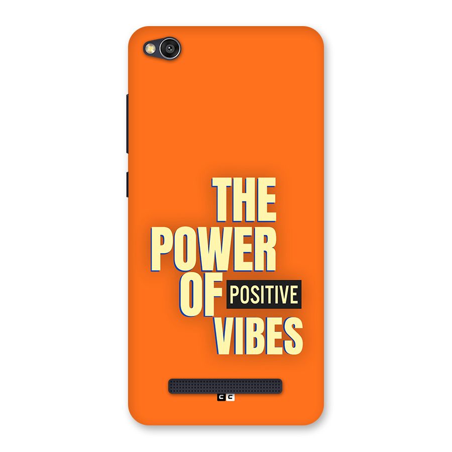 Upbeat Vibes Back Case for Redmi 4A