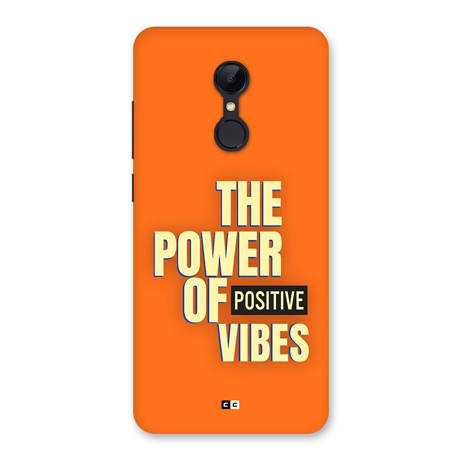 Upbeat Vibes Back Case for Redmi 5