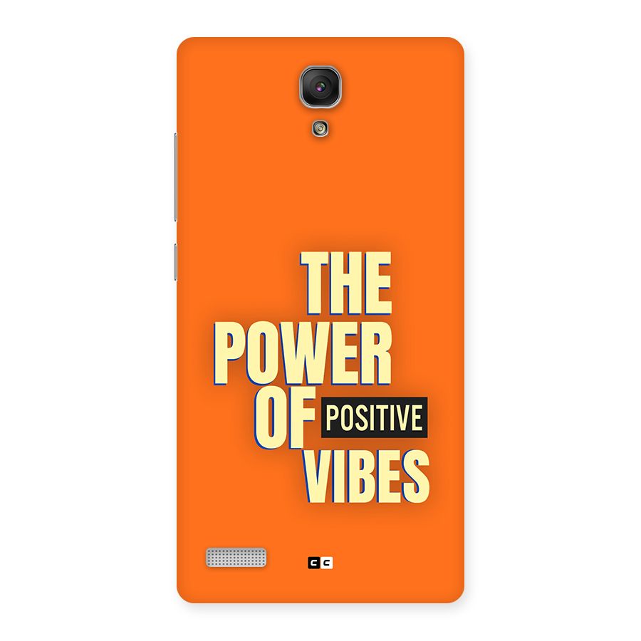 Upbeat Vibes Back Case for Redmi Note