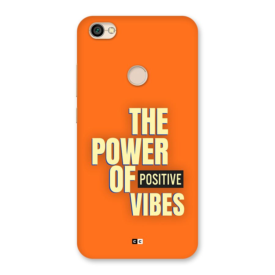 Upbeat Vibes Back Case for Redmi Y1 2017