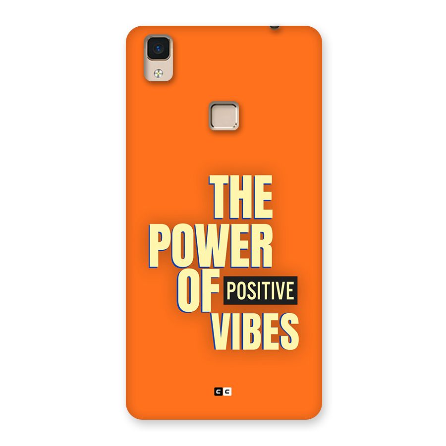 Upbeat Vibes Back Case for V3 Max