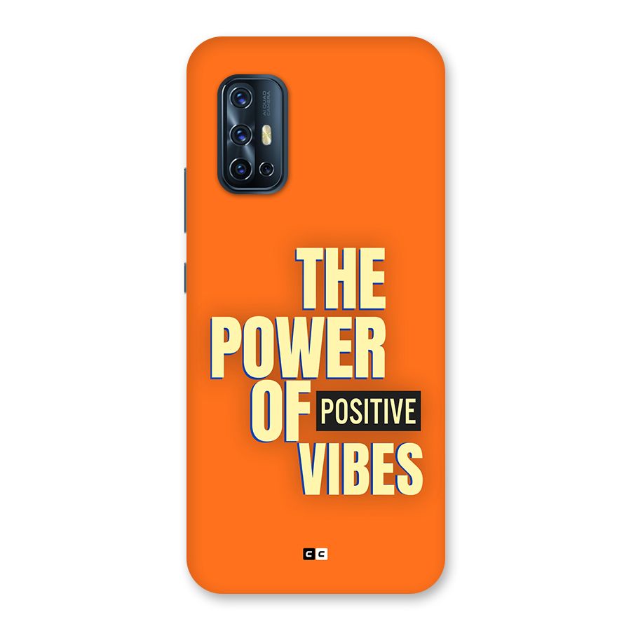 Upbeat Vibes Back Case for Vivo V17