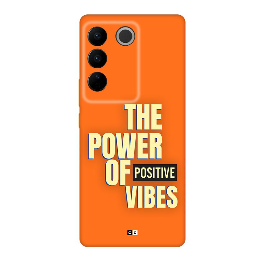 Upbeat Vibes Back Case for Vivo V27