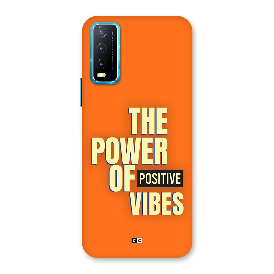 Upbeat Vibes Back Case for Vivo Y20G