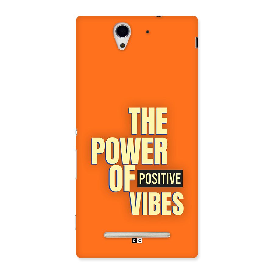 Upbeat Vibes Back Case for Xperia C3