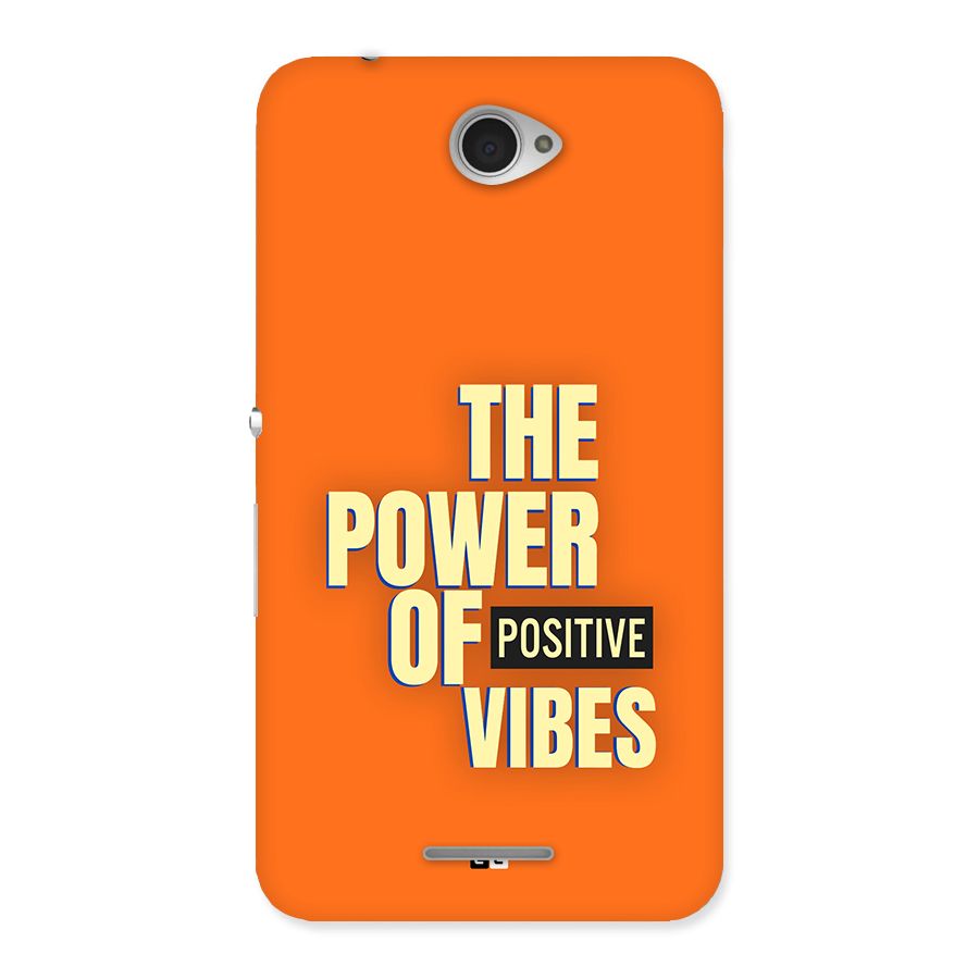 Upbeat Vibes Back Case for Xperia E4