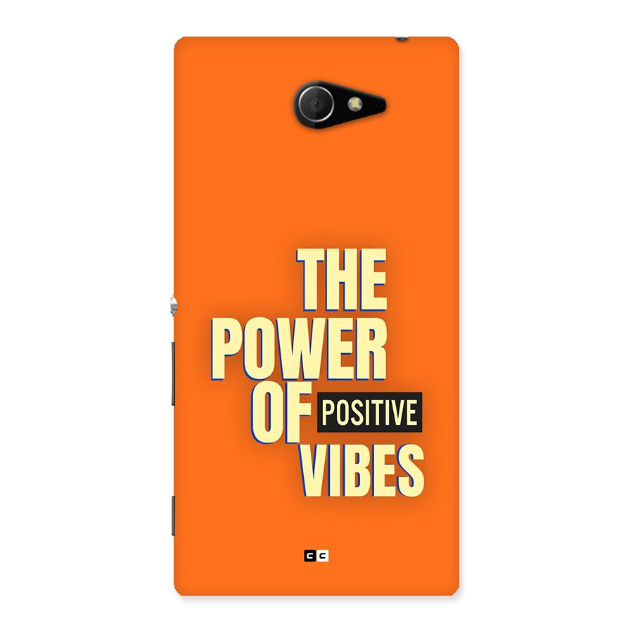 Upbeat Vibes Back Case for Xperia M2