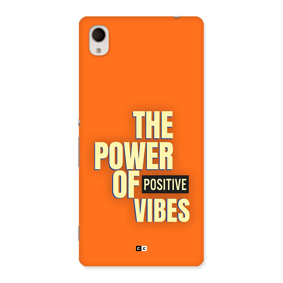 Upbeat Vibes Back Case for Xperia M4 Aqua