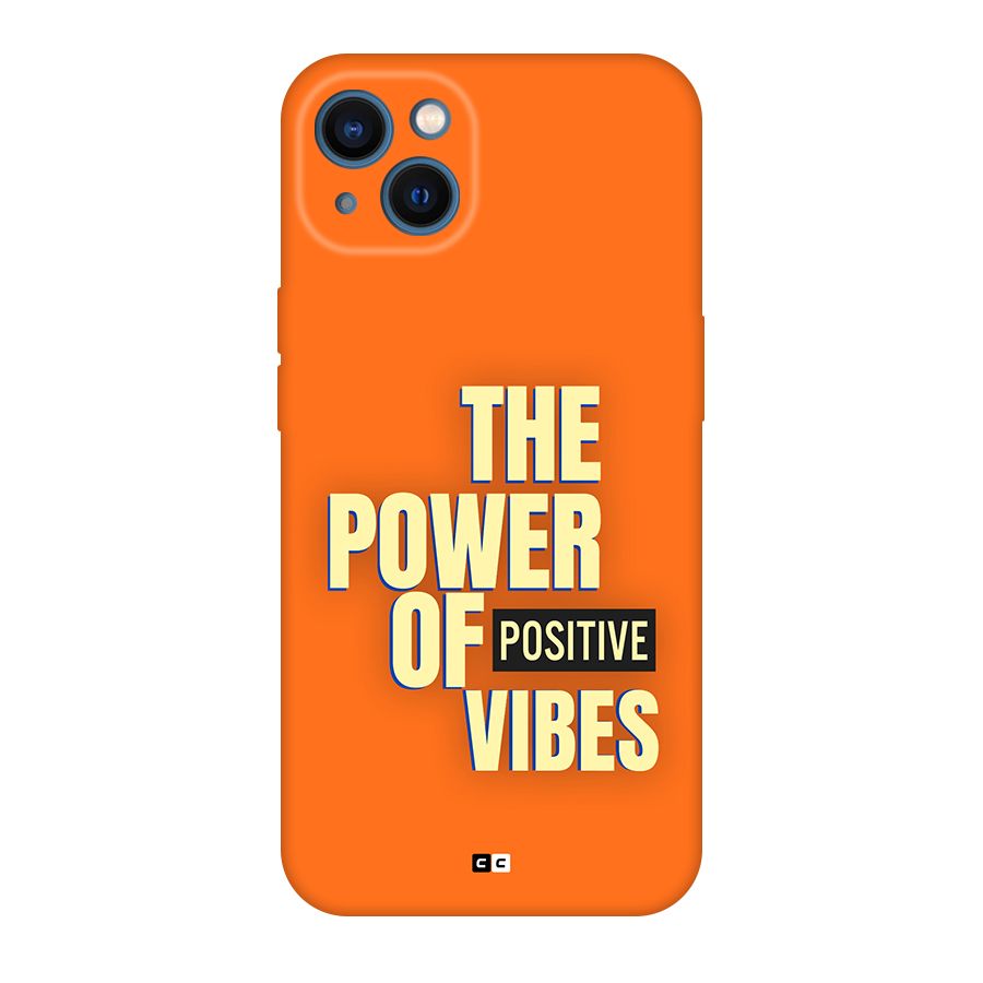 Upbeat Vibes Back Case for iPhone 13