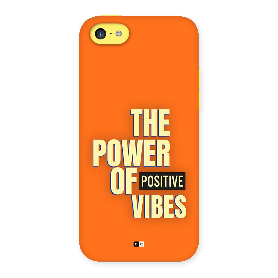 Upbeat Vibes Back Case for iPhone 5C