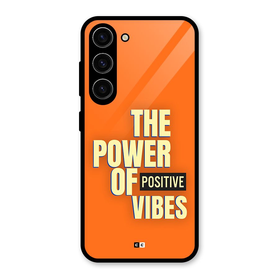 Upbeat Vibes Glass Back Case for Galaxy S23