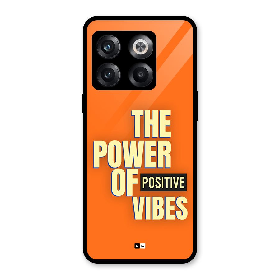 Upbeat Vibes Glass Back Case for OnePlus 10T