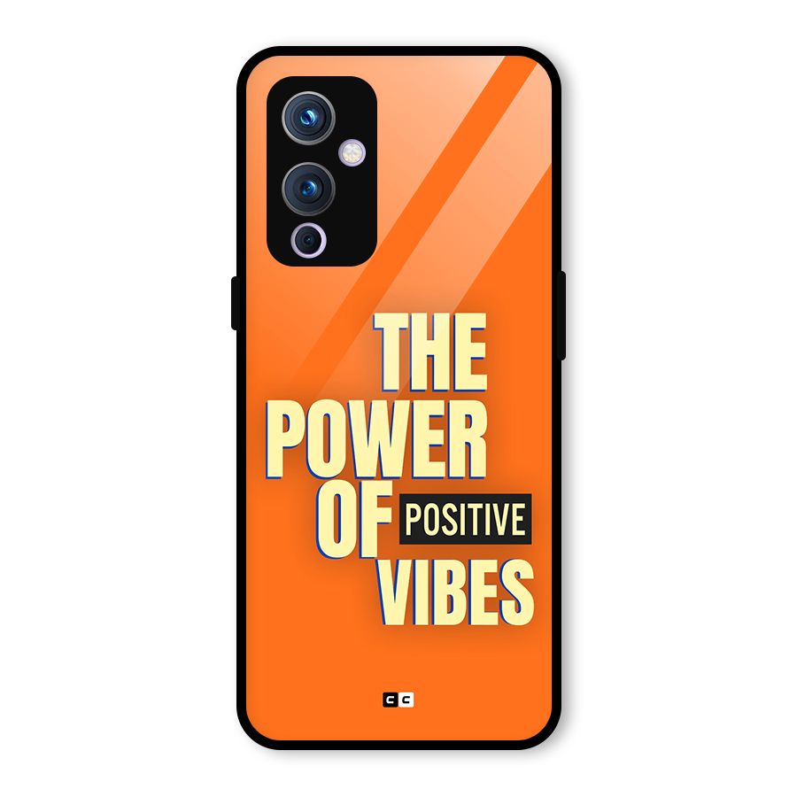 Upbeat Vibes Glass Back Case for OnePlus 9