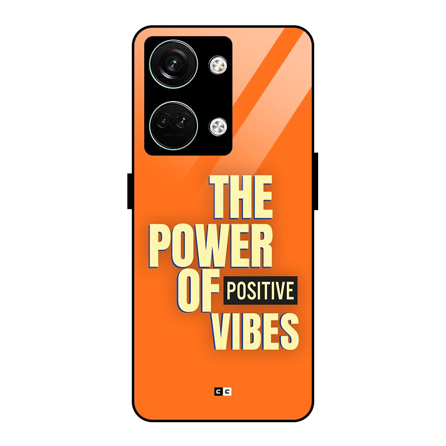 Upbeat Vibes Glass Back Case for Oneplus Nord 3