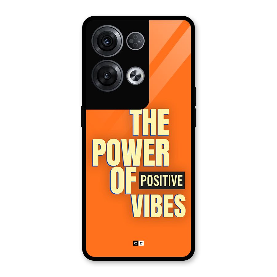 Upbeat Vibes Glass Back Case for Oppo Reno8 Pro 5G