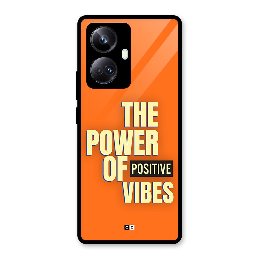 Upbeat Vibes Glass Back Case for Realme 10 Pro Plus