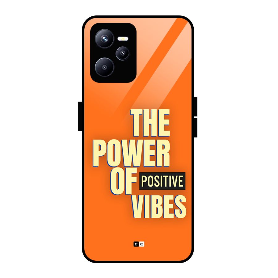 Upbeat Vibes Glass Back Case for Realme C35