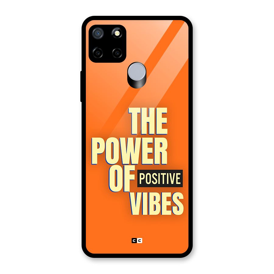 Upbeat Vibes Glass Back Case for Realme Narzo 20