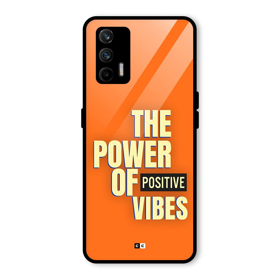Upbeat Vibes Glass Back Case for Realme X7 Max