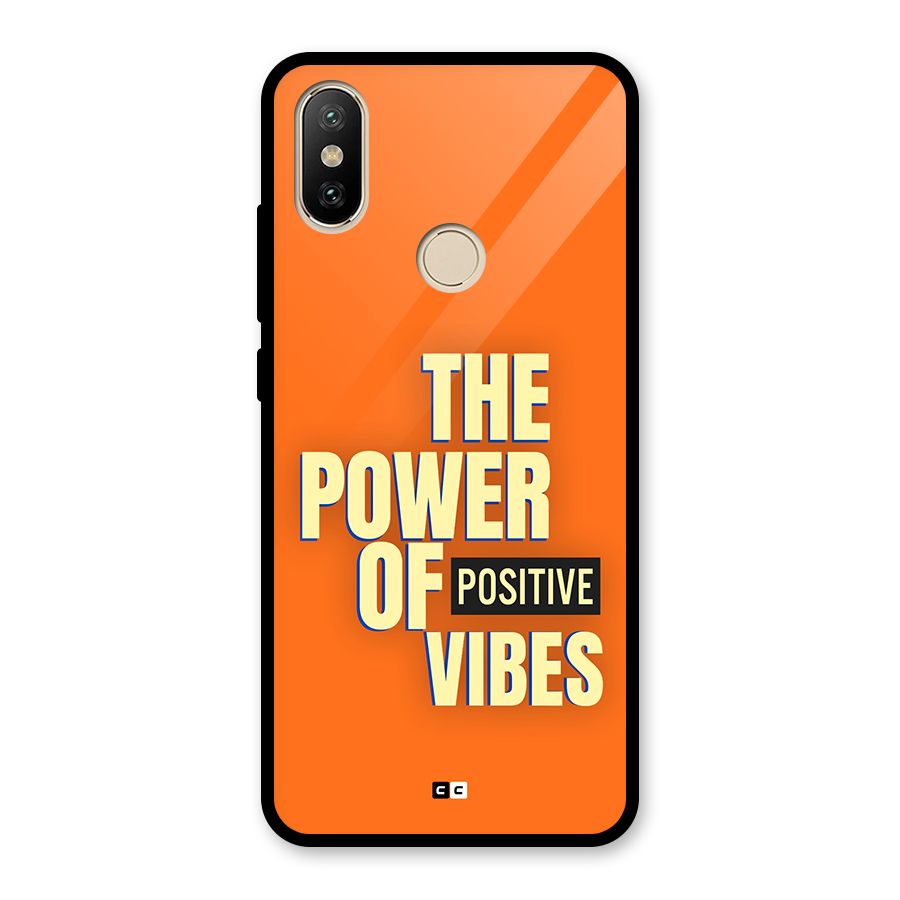 Upbeat Vibes Glass Back Case for Redmi A2